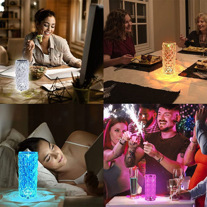 Ethereal Crystal Rose Lamp (Buy 1 Get 1 Free) - Truloy